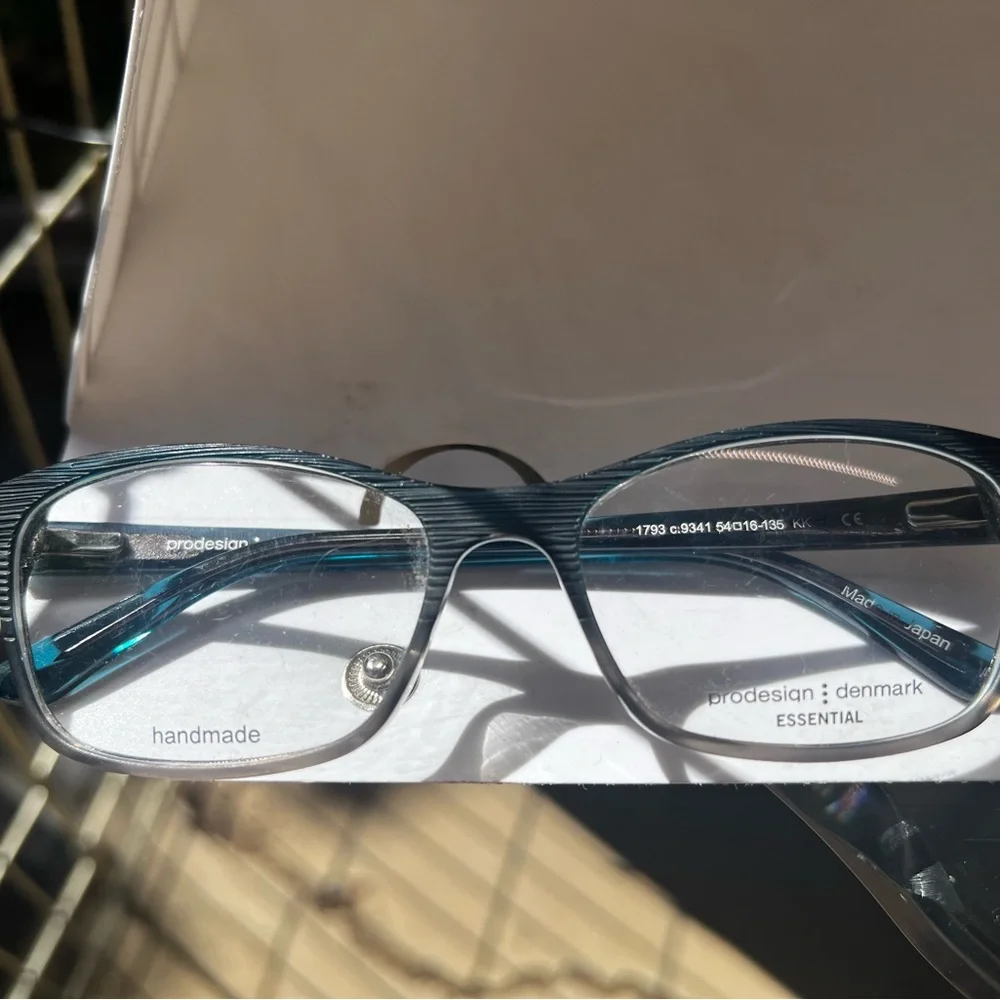 NEW PRODESIGN DENMARK 1793 c.9341 Green Grey EYEGLASSES - Picture 2 of 5